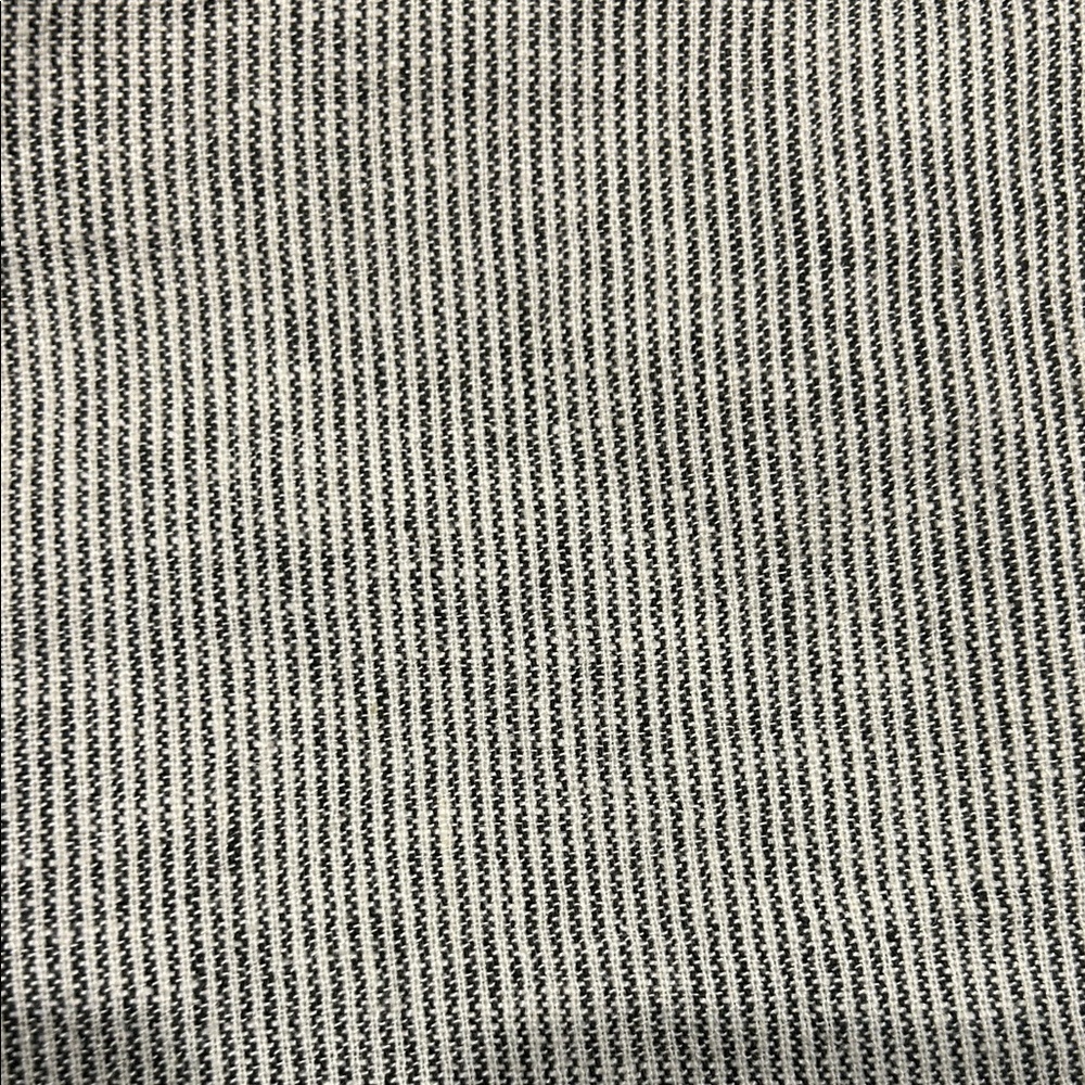 Women’s Gray Striped linen Pants - Picture 4 of 6